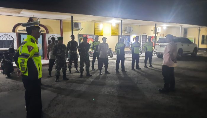 TNI-Polri Di Watang Sawitto Bermalam Minggu Bersama, Ini Tujuannya