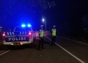 Patroli Blue Light Satlantas Polres Sinjai Cegah Kriminalitas dijalan