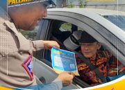 Hari Ke-7 Ops Zebra, Satlantas Polres Bone Sasar Pasar Kampanye Keselamatan Berlalu Lintas