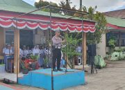 Kasat Lantas Palopo Sosialisasi 7 Prioritas Pelanggaran Ops Zebra Pallawa 2023 di SMA 1 Palopo