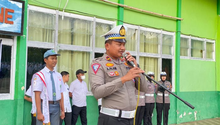 Ops Zebra, Polantas Bone Gelar Police Goes to School Edukasi Pelajar Soal Kamseltibcar Lantas