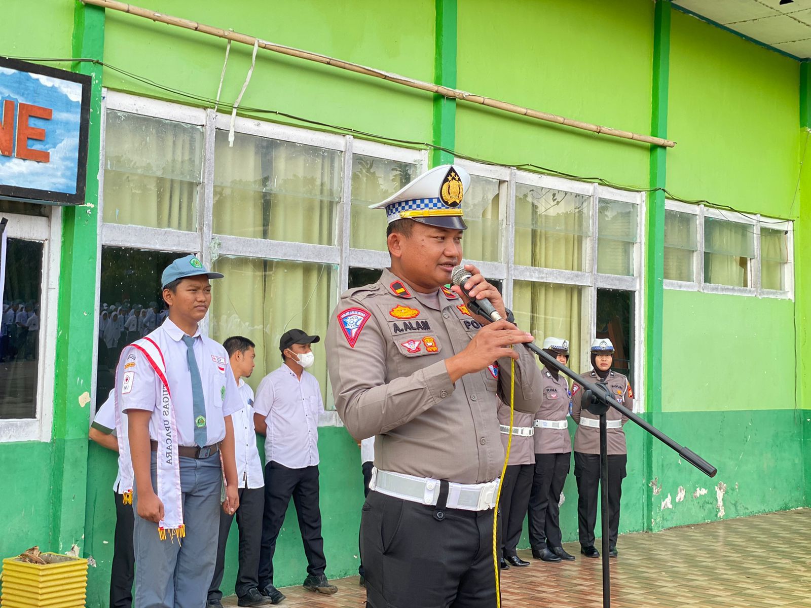 Ops Zebra, Polantas Bone Gelar Police Goes to School Edukasi Pelajar Soal Kamseltibcar Lantas