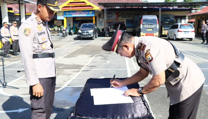 Kapolres Lantik AKP Rafli Sebagai Kabag Ops Polres Palopo
