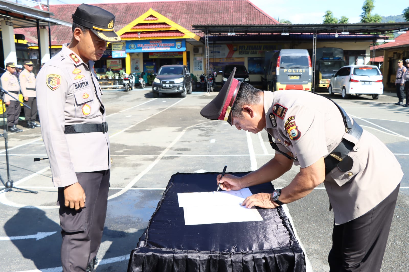 Kapolres Lantik AKP Rafli Sebagai Kabag Ops Polres Palopo