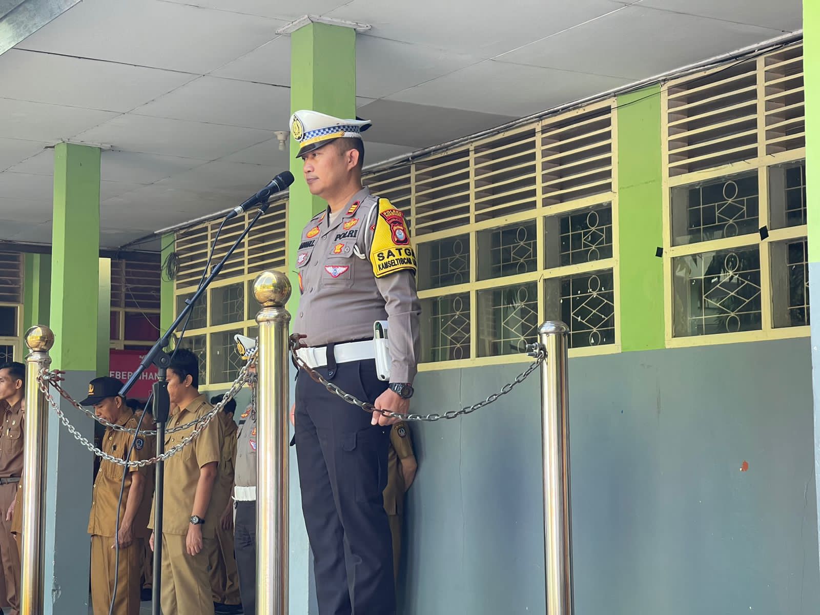 Kasat Lantas Polres Parepare Kunjungi SMA 2, ini Tujuannya