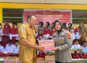 Polres Wajo Peduli Literasi, Polwan Salurkan Buku Sampai Pelosok Nusantara