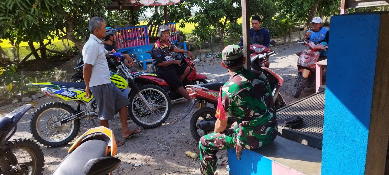 Babinsa Tonronge Berikan Pemahaman Mengenai Pengendalian Hama Secara Terpadu