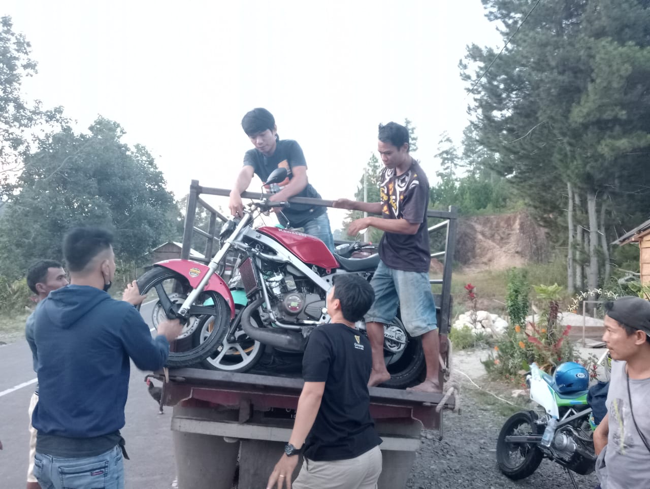 Amankan 6 Unit R2, Personel Polsek Sanggalangi’ Lakukan Penindakan Terhadap Aksi Freestyle liar