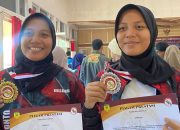 Nadila Amrina S dan Nabila Amraini S: ‘Si Kembar’ Berprestasi di Kejuaraan Karate Lemkari Sulsel