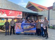 Satlantas Polres Bone Edukasi Pelajar SMP Patuh Aturan Lalu Lintas Dihari Ke-9 Ops Zebra