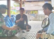 Ini Cara Babinsa Serka Usman Dalam Meningkatkan Kesadaran Keamanan dan Kebangkitan Gotong Royong di Sidrap