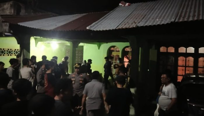 Kapolsek Watang Sawitto Pimpin Olah TKP Penemuan Mayat di Watang Sawitto