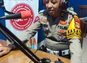 Ops Zebra Pallawa 2023, Kasat Lantas Polres Sinjai Beri Imbauan Lewat Radio Suara Bersatu FM.