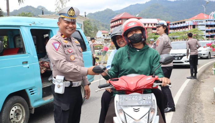 Hari Kesembilan Operasi Zebra, Ini Yang Dilakukan Kasat Lantas Polres Tana Toraja