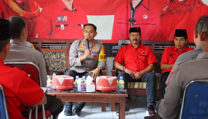Jelang Pemilu 2024, Kapolres Soppeng Melaksanakan Safari Silaturahmi Bersama Partai Politik