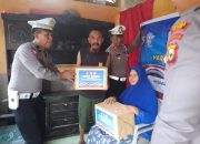 Peringati Hari Lalu Lintas Bhayangkara ke-68, Satlantas Polres Bone Gelar Baksos