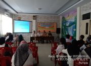 Personil Polsek Majauleng Hadiri Pertemuan Lintas Sektor, ini Yang Dibahas