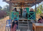 Cegah Stunting, Babinsa Kelurahan Ulu Ale Mendampingi Tim Kesehatan Melaksanakan Kegiatan Posyandu