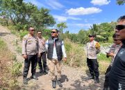 Ini Himbauan Kapolres Soppeng Saat Tinjau Titik Api di Donri-Donri