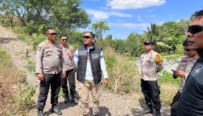 Ini Himbauan Kapolres Soppeng Saat Tinjau Titik Api di Donri-Donri