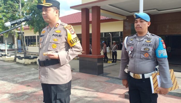 Kasi Humas Polres Sinjai Syah Ali: Kapolres Sinjai Pimpin Upacara Pengangkatan Jabatan Kabag SDM