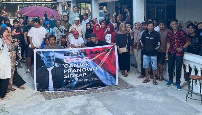Antusiasme Yang Sangat Tinggi, Relawan GPS Sidrap Siap Menangkan Ganjar Pranowo Presiden 2024
