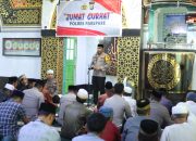 Ini Penyampaian Kapolres Pare Pare Saat Laksanakan Jum’at Curhat di Masjid Ar-Rafiq
