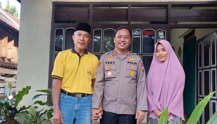 Silaturahmi Kamtibmas, Kapolres Sinjai Sambangi Rumah Tokoh Masyarakat Sinjai Tengah