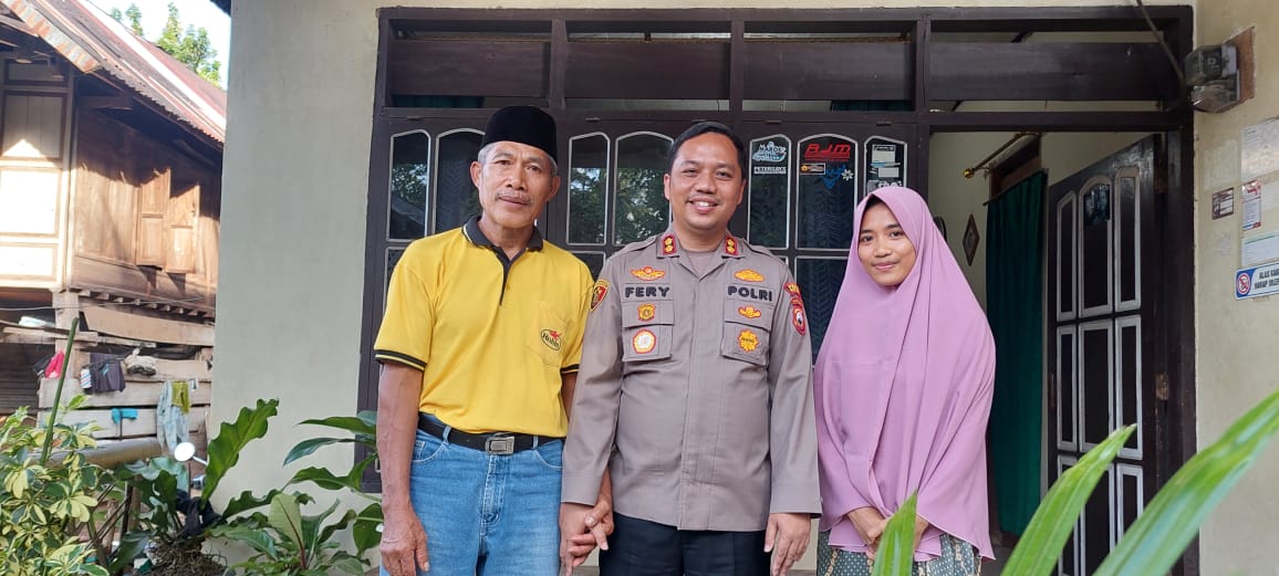 Silaturahmi Kamtibmas, Kapolres Sinjai Sambangi Rumah Tokoh Masyarakat Sinjai Tengah