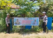 Antisipasi Kecelakaan, Sat Lantas Polres Sinjai Pasang Spanduk Himbauan di Beberapa Titik Rawan Kecelakaan
