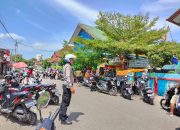 Tingkatkan Keamanan Pelajar, Sat Lantas Polres Pinrang Lakukan Gatur Lalin