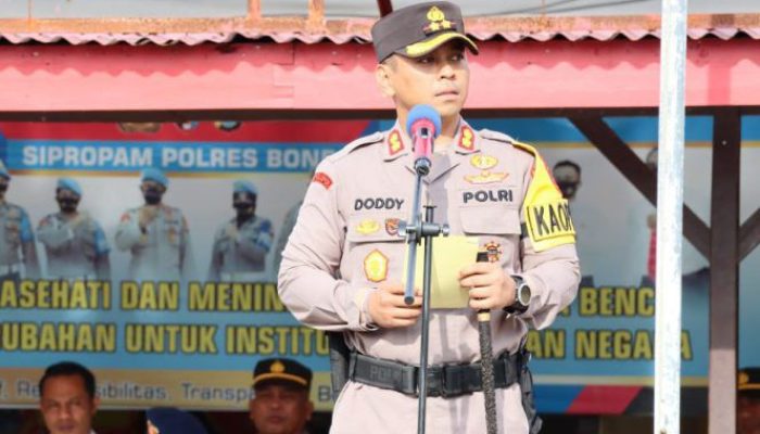 Polres Bone Imbau Masyarakat Waspada Penipuan Mengatasnamakan Kapolres Bone