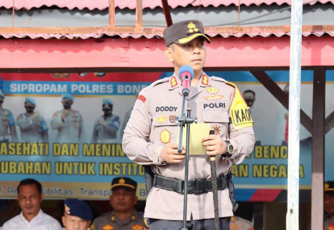 Polres Bone Imbau Masyarakat Waspada Penipuan Mengatasnamakan Kapolres Bone