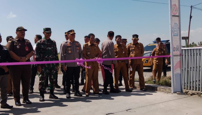 Letkol Inf Andika AP, Dandim 1420/Sidrap, Saksikan Langsung Deklarasi Kampung Bebas Narkoba di Desa Teteaji