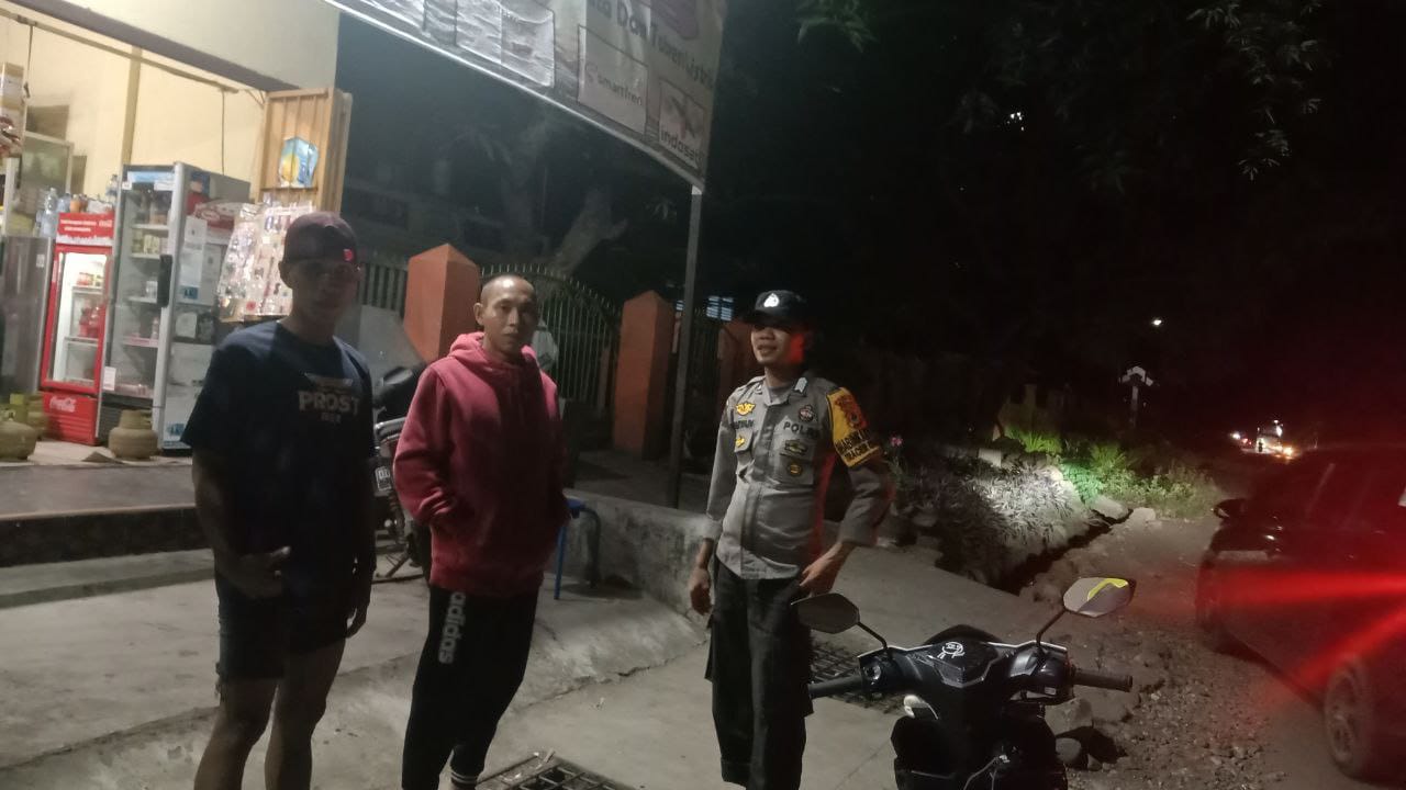 Antisipasi Gangguan Kamtibmas dan Kriminalitas, Personel Polsek Sabbangparu Polres Wajo Melaksanakan Patroli