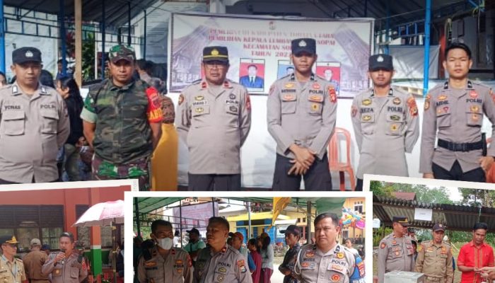Polres Toraja Utara Turunkan 67 Personel Amankan Pilkalem di 8 Lembang