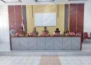 Kapolsek Watang Sawitto Hadiri Rapat Pemantapan Pelaksanaan Maulid Nabi Muhammad SAW Se-kecamatan Watang Sawitto