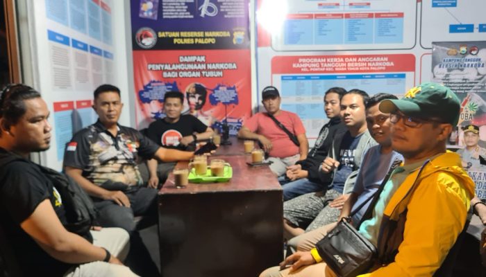 Kasat Narkoba Polres Palopo Pimpin Pemantauan Dan Patroli Kampung Tangguh Bebas Narkoba