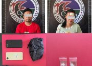 2 Pelaku Penyalahgunaan Narkotika diamankan Satresnarkoba Polres Toraja Utara Usai Memesan dan Menjemput Paket