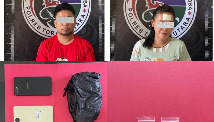2 Pelaku Penyalahgunaan Narkotika diamankan Satresnarkoba Polres Toraja Utara Usai Memesan dan Menjemput Paket
