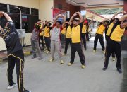 Hari Ke-2, Polres Sinjai Gelar Tes Kesamaptaan Jasmani dan Ujian Beladiri Polri Periode II TA. 2023