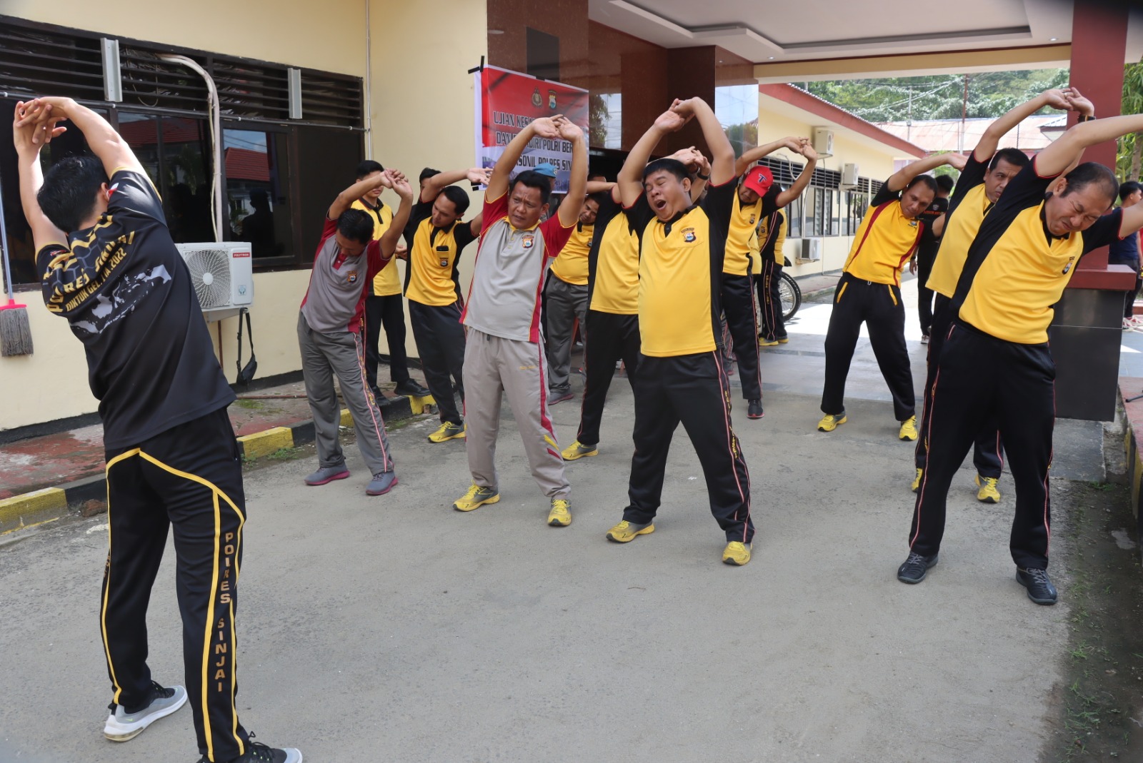 Hari Ke-2, Polres Sinjai Gelar Tes Kesamaptaan Jasmani dan Ujian Beladiri Polri Periode II TA. 2023