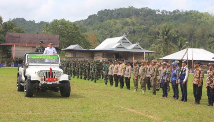 TMMD Ke-118 Sidrap Dimulai, Sebagai Sinergi Lintas Sektoral Mewujudkan Kemanunggalan TNI-Rakyat Semakin Kuat