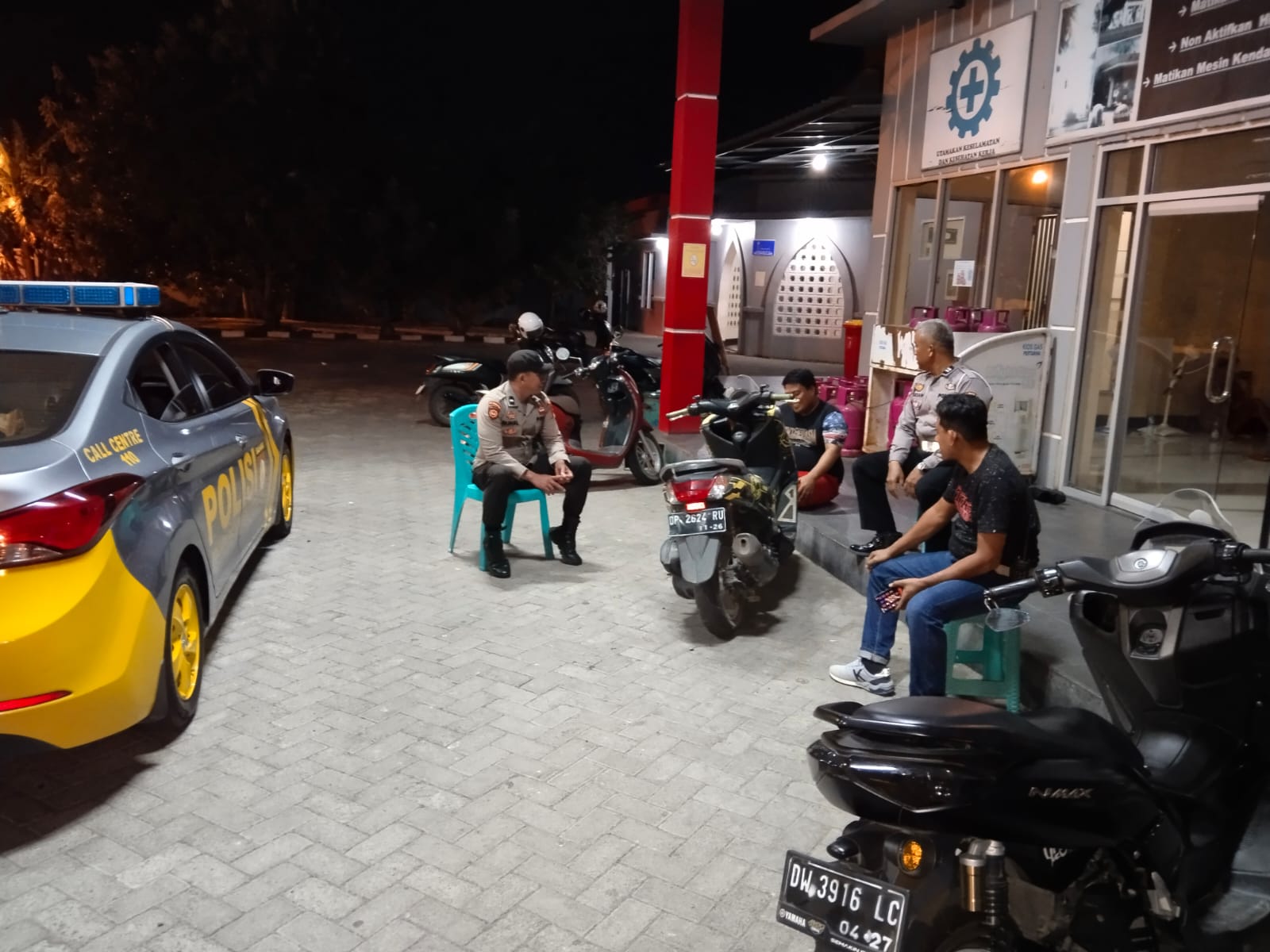 Pemeliharaan Kamtibmas, Personil Polres Watang Sawitto Laksanakan Operasi Cipta Kondisi