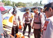 Tanggap Siaga Bencana, Polres Soppeng Melaksanakan Apel Gelar Pasukan