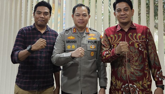 Kapolres Luwu Terima Kunjungan Ketua Bawaslu : Kami Terwadahi Dalam Sentra Gakkumdu