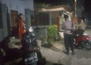 Jaga Kondusifitas Wilayah, Polsek Watang Sawitto Laksanakan Patroli Blue Light