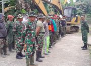 Ini Arahan Pasi-Ops Kodim 1420 Sidrap Kepada Anggota Satgas TMMD ke 18 Sidrap