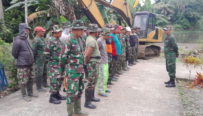 Ini Arahan Pasi-Ops Kodim 1420 Sidrap Kepada Anggota Satgas TMMD ke 18 Sidrap