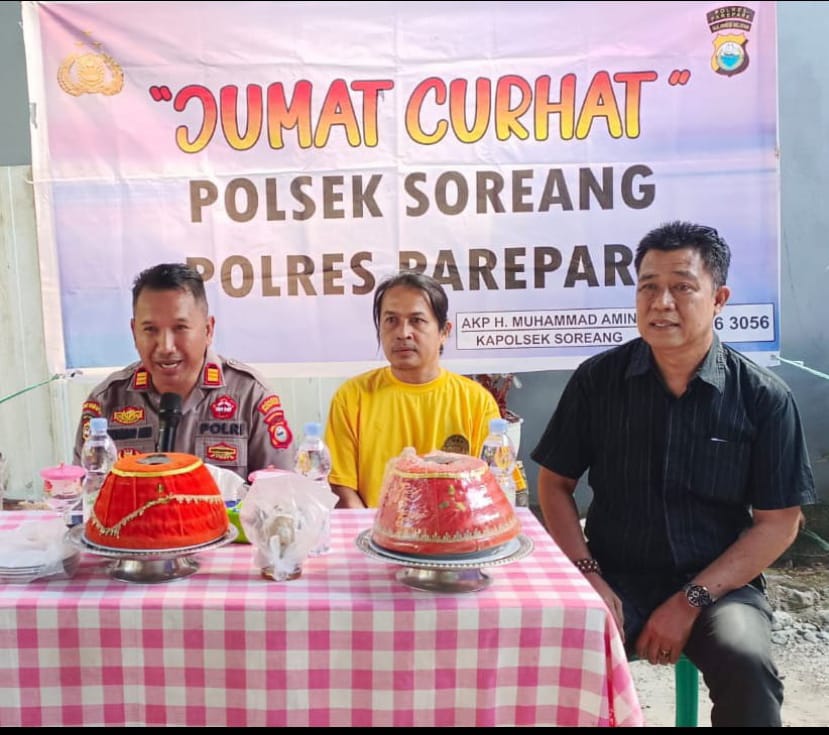 Jumat Curhat Polsek Soreang, Kapolsek Harap Peran Orang Tua Awasi Anak